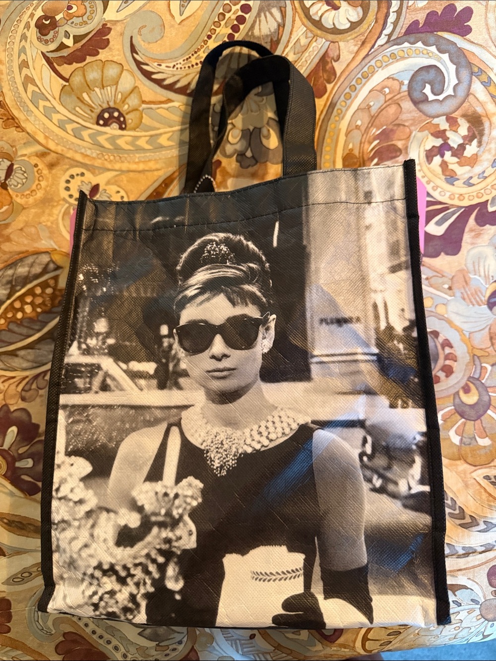 Authentic Breakfast at Tiffany’s polypropylene souvenir Tote Bag